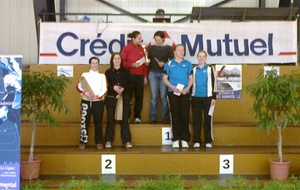 VICE CHAMPIONNES DEPARTEMENTALE  EN DOUBLE DAMES D
SEVERINE & AURELIE