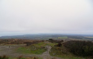 Menez Hom point de vues de la pesqu'île de Crozon