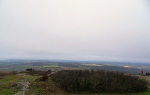 Menez Hom point de vues de la pesqu'île de Crozon