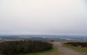 Menez Hom point de vues de la pesqu'île de Crozon