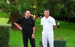 Antony MAILLE (à gauche) et David GAUTHIER les deux nouveaux membres du Comité Directeur