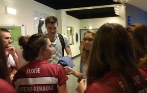 Séance d'autographe de Bastian KERSAUDY