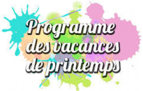 CRENEAUX VACANCES DE PRINTEMPS