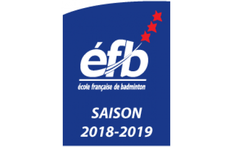 LABELLISATION ECOLE FRANCAISE DE BADMINTON